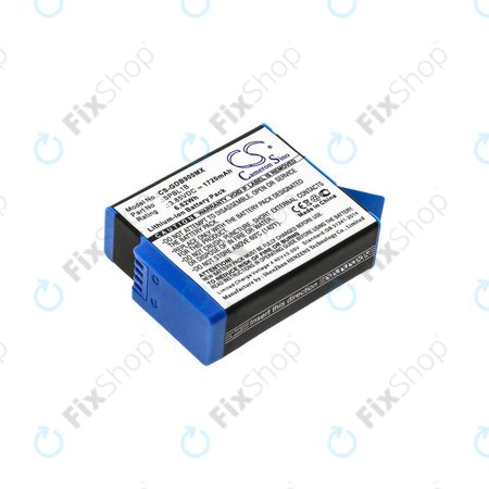 Batterie für Gopro Hero 9, 11, 1720mAh, Li-Ion, 3.85V, SPBL1B, HQ