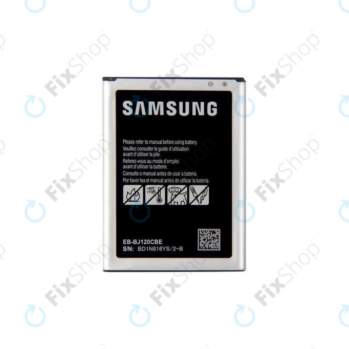 Samsung Galaxy J1 J120F (2016) - Akku Batterie EB-BJ120BBE 2050mAh - GH43-04560A Genuine Service Pack