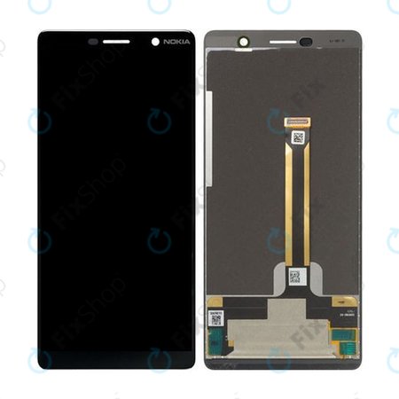 Nokia 7 Plus - LCD + Touchscreen Front Glas - 20B2N0W0001 Genuine Service Pack