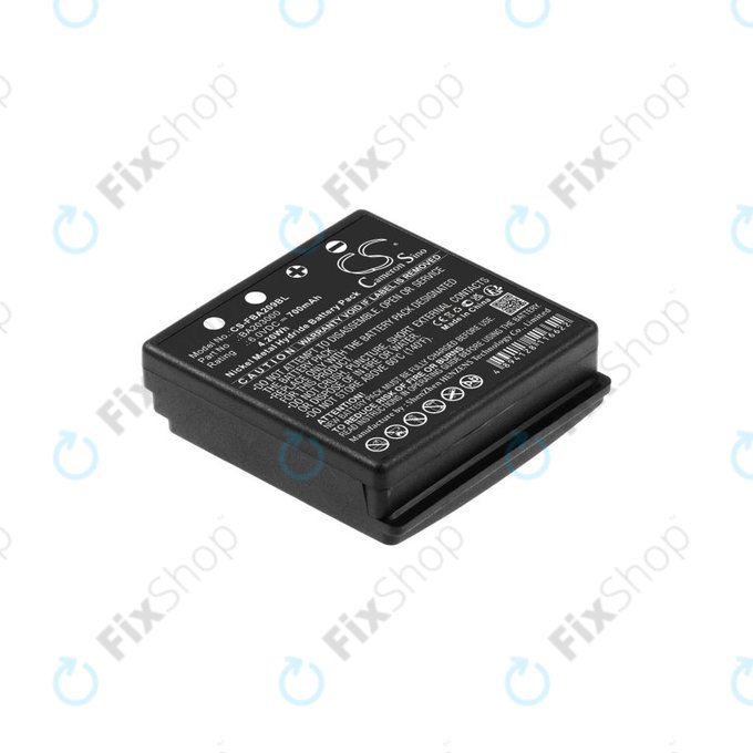 Batterie für HBC Radiomatic Eco, 700mAh, Ni-MH, 6V, BA209060, HQ