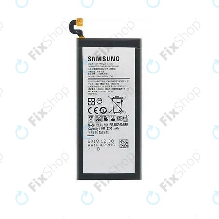 Samsung Galaxy S6 G920F - Akku Batterie EB-BG920ABE 2550mAh - GH43-04413A, GH43-04413B Genuine Service Pack