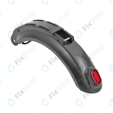 Kugoo S1, S1 Pro, S2, S3 - Hinterer Kotflügel mit Licht und Kabel (Black)