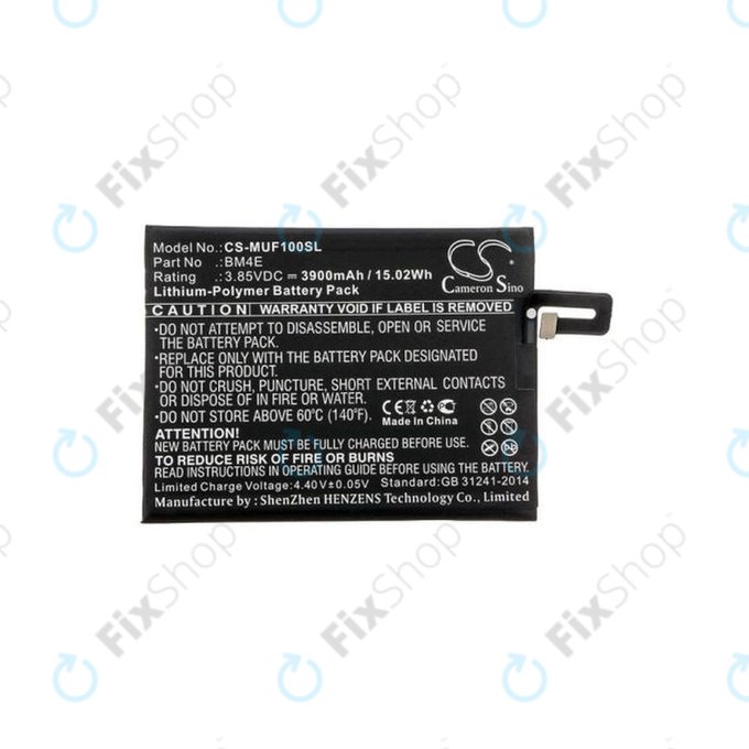 Xiaomi Pocophone F1 - Akku Batterie BM4E 3900mAh HQ