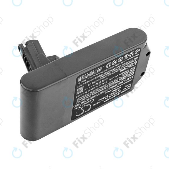 Dyson V10 - Akku Batterie 969352-02, SV12, 206340 Li-Ion 25.2V 2500mAh HQ