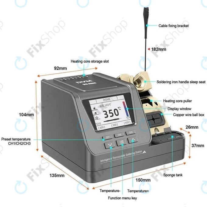 GVM H3 - Smart Lötstation 3in1