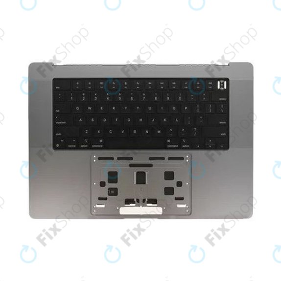 Oberer Tastaturrahmen für MacBook Pro 16" A2780 (2023), mit US-Tastatur und Akku, Space Gray, 661-32189, Genuine Apple