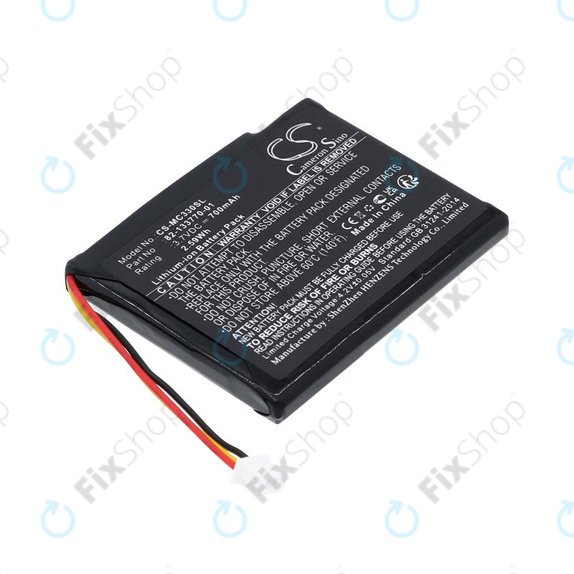 Akku batterie für Motorola CS3070, CS3300, Zebra CS3070, 700mAh, Li-Ion, 3.7V, 82-133770-01, HQ