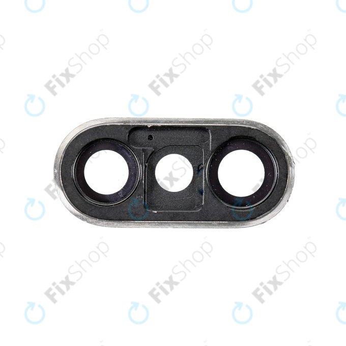 Apple iPhone XS Max - Kamerarahmen mit Rahmen (Silver)