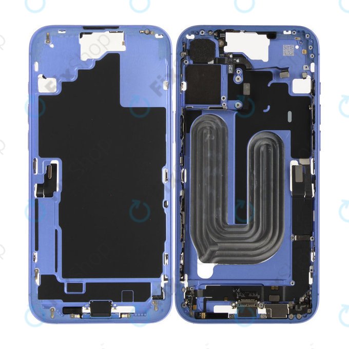 Mittelrahmen mit Batterie für iPhone 16 Plus | Blue | ZD076-00687 | Genuine Apple