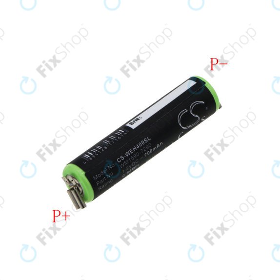 Batterie für Wella Bella, Chromini, Super, Contura HS61, 700mAh, Ni-MH, 1.2V, WM1590-7290, HQ