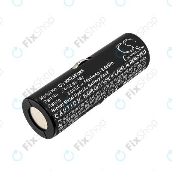 Akku batterie für Heine Ophthalmoscope Beta 200, 1000mAh, Ni-MH, 3.6V, X-02.99.382, HQ