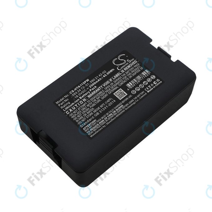 Akku batterie für Flymo Easilife 800, Gardena Sileno Life 1250, Husqvarna Automower 520, 2500mAh, Li-Ion, 18V, 593 24 72-01, HQ