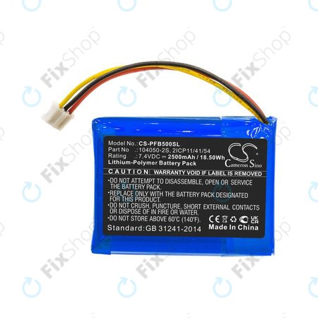 Akku batterie für Philips Fidelio B5/12, Fidelio HTL9100, Fidelio HTL9300, 2500mAh, Li-Pol, 7.4V, 104050-2S, HQ