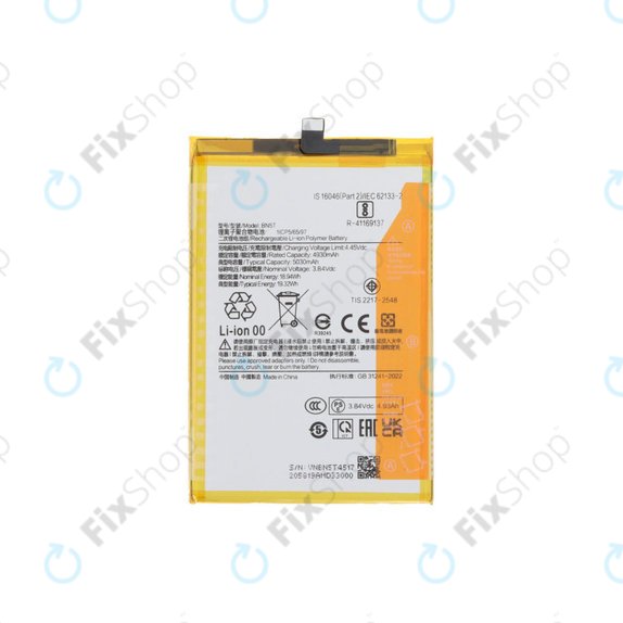 Xiaomi Redmi 13 24049RN28L, 13 5G, Poco M6 4G - Akku Batterie BN5T 5030mAh