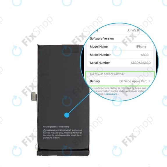 Akku für iPhone SE (3rd Gen 2022) | 661-25890 | 2018mAh | Genuine Apple