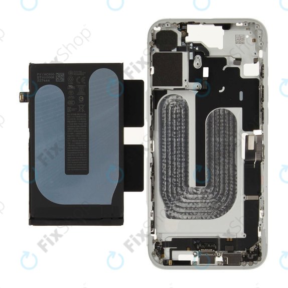 Mittelrahmen mit Batterie für iPhone 16 Plus | White | ZD076-00685 | Genuine Apple