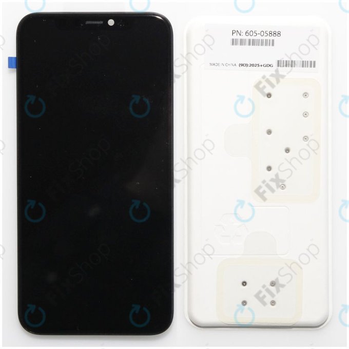 Apple iPhone 11 Pro Max - LCD Display + Touchscreen Front Glas + Rahmen - 661-14099 Genuine Service Pack