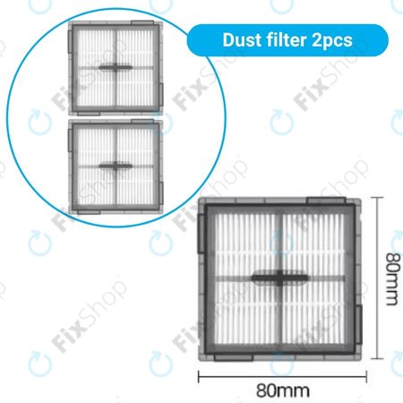 Xiaomi Roborock Q10-series, S8 Pro, S8 Pro Plus - Komplett-set