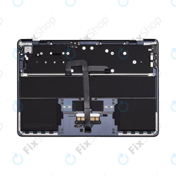 Oberer Tastaturrahmen für MacBook Air 13", A3113 (2024), mit US-Tastatur und Akku, Midnight, 661-40230, Genuine Apple