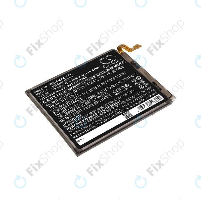 Samsung Galaxy A41 A415F - Akku Batterie EB-BA415ABY 2850mAh HQ