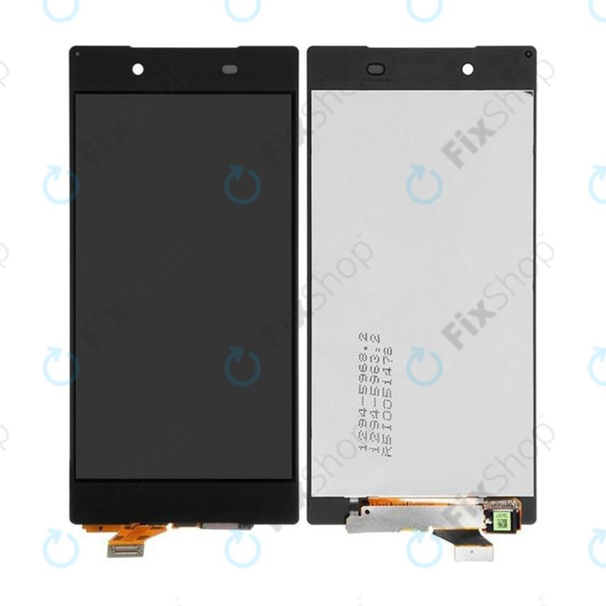 Sony Xperia Z5 E6653, Z5 Dual E6683 - LCD Display + Touchscreen Front Glas (Black) TFT