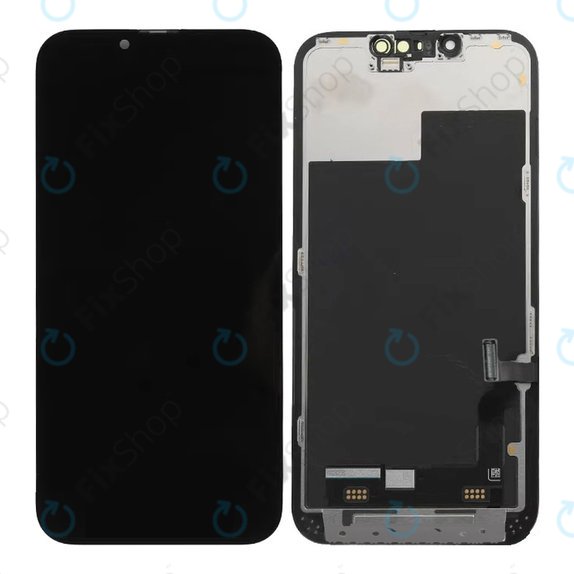 Display für iPhone 13, Touchscreen-Glas mit Rahmen, Refurbished