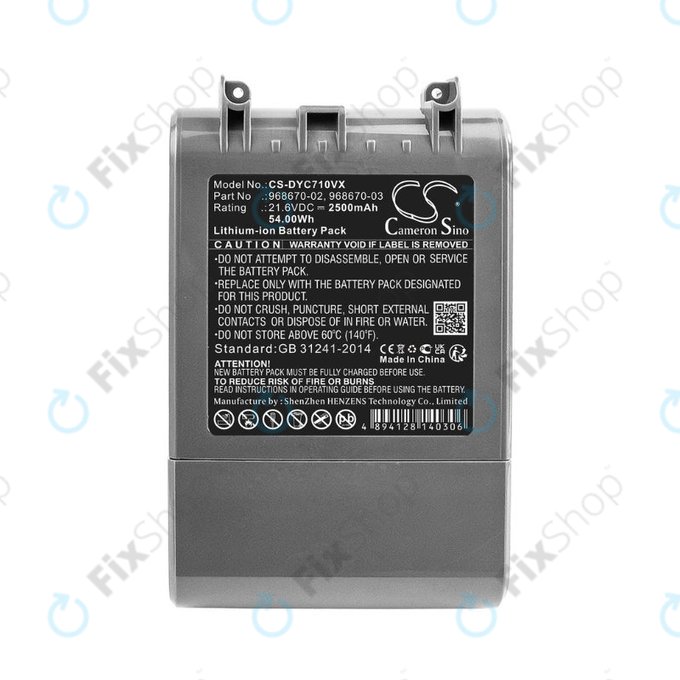 Dyson V7 - Akku Batterie 968670-02, 968670-03 Li-Ion 21.6V 2500mAh HQ