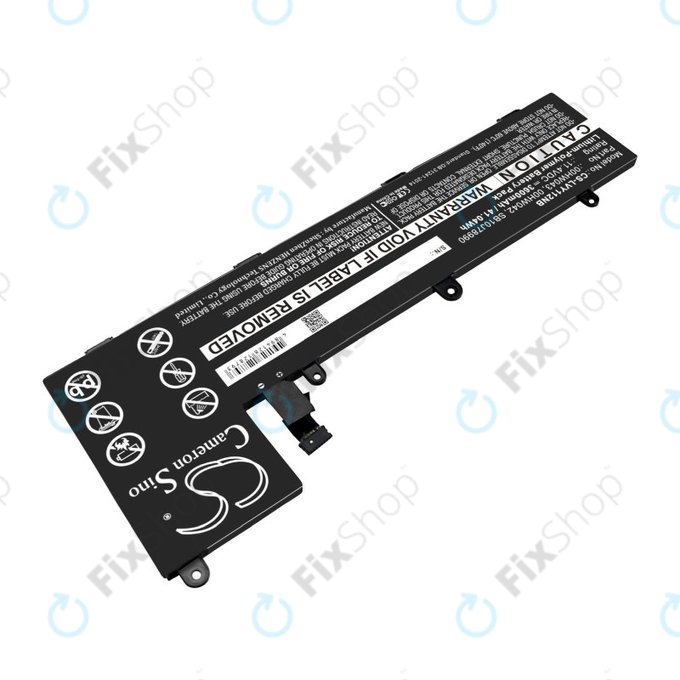 Batterie für Lenovo Yoga 11e, ThinkPad Yoga 11e ChromeBook 20, 3600mAh, Li-Pol, 11.4V, 00HW043, HQ