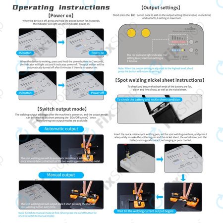 QianLi Macaron - Mikro-Punktschweißgerät-Set für Akku-Flex-Reparatur (iPhone 11 - 12 Pro Max)