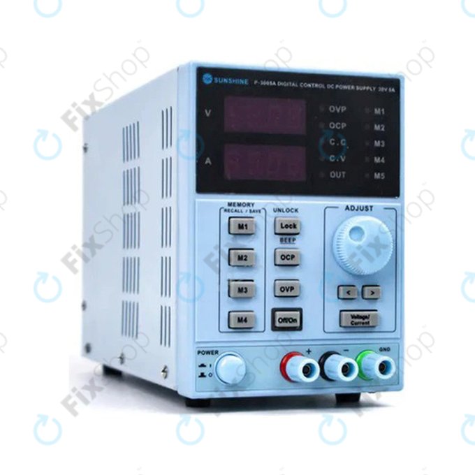 Sunshine P-3005A - Geregeltes DC-Netzteil (0-30V, 0-5A)