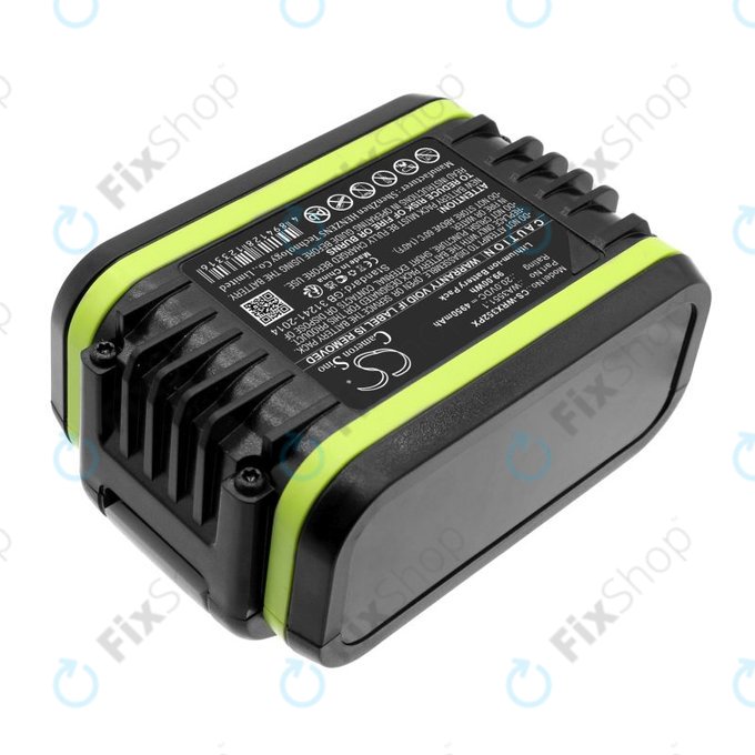 Akku batterie für Worx WX800.9 MAX, WX-JCR.9, 4950mAh, Li-Ion, 20V, WA3551.1, HQ
