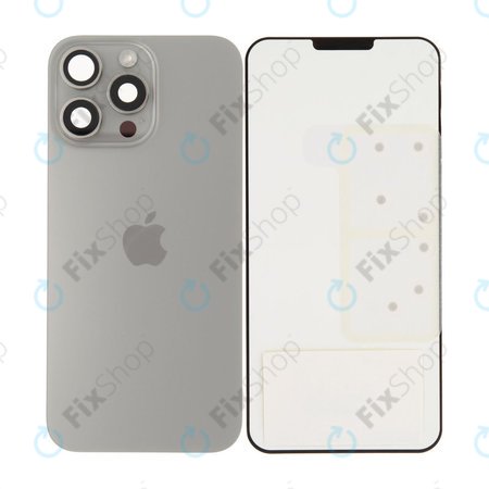Backcover Glas für iPhone 16 Pro Max | Natural Titanium | 661-44961 | Genuine Apple