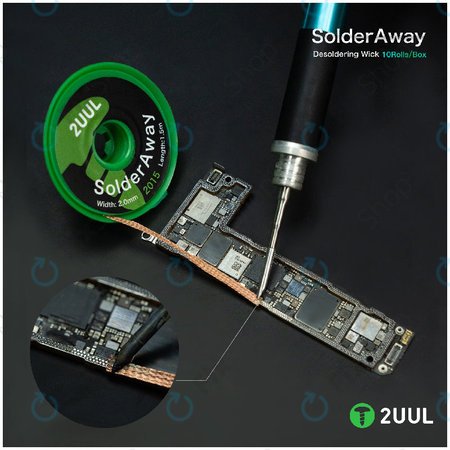 Entlötlitze, Solder Vampire, 2UUL DW11, 10 Rollen/Box