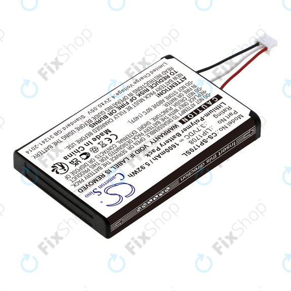 Akku batterie für Sony PS5 DualSense, 1600mAh, Li-Pol, 3.7V, LIP1708, HQ