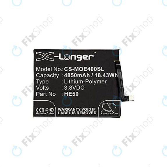 Motorola Moto E5 Plus XT1924 - Akku Batterie HE50 4850mAh HQ