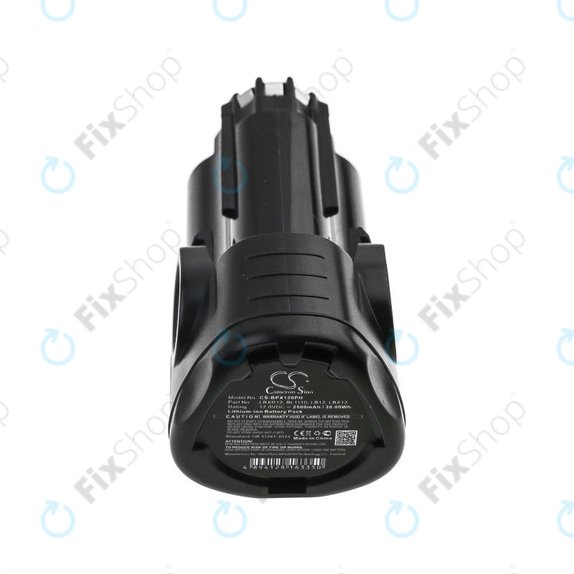 Akku batterie für Black & Decker EGBL108, BDCDMT112, 2500mAh, Li-Ion, 12V, LBXR12, BL1310, BL1510, LB12, HQ