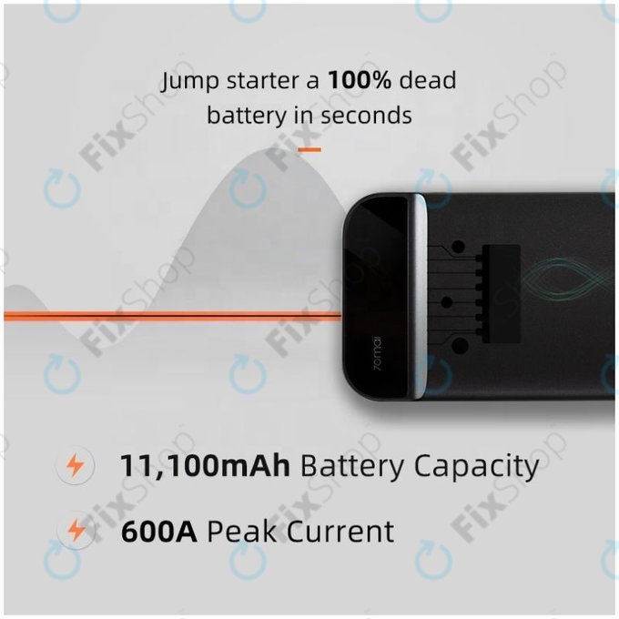 Xiaomi 70mai Jump Starter - Kompakter Autobatterie-Booster