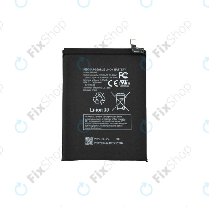 T-Mobile T-Phone 5G REVVL 6 - Akku Batterie RE001 4380mAh