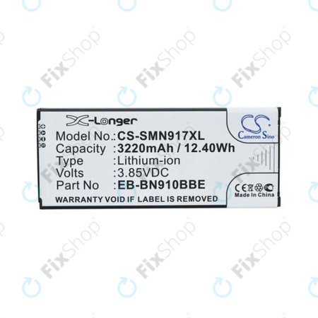 Samsung Galaxy Note 4 N910F - Akku Batterie EB-BN910BBK 3220mAh HQ