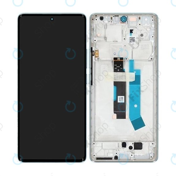Xiaomi Redmi Note 14 Pro 4G 24116RACCG - LCD Display + Touchscreen Front Glas + Rahmen (Ocean Blue) OLED