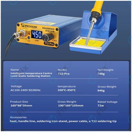 Mechanic T12 Pro - Digitale Lötstation
