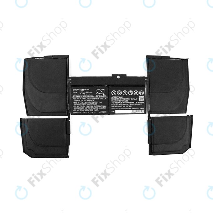 Apple MacBook 12" A1534 (Early 2015 - Mid 2017) - Akku Batterie A1527, A1705 5200mAh HQ