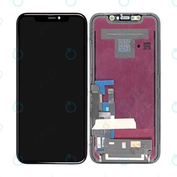 Apple iPhone 11 - LCD Display + Touchscreen Front Glas + Rahmen In-Cell FixPremium