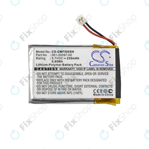 Garmin Approach S60, Fenix 5, Forerunner 935 - Akku Batterie 361-00097-00 230mAh HQ