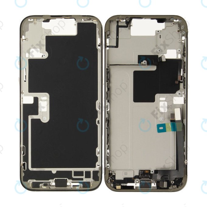 Mittelrahmen mit Batterie für iPhone 16 Pro Max | Natural Titanium | ZD076-00696 | Genuine Apple