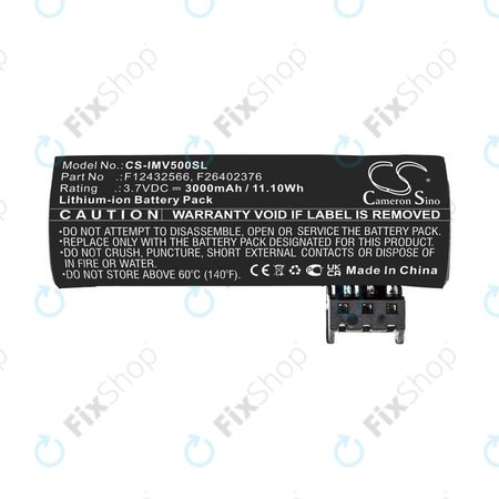 Akku batterie für Ingenico Move 5000, 3000mAh, Li-Ion, 3.7V, F26402376, HQ