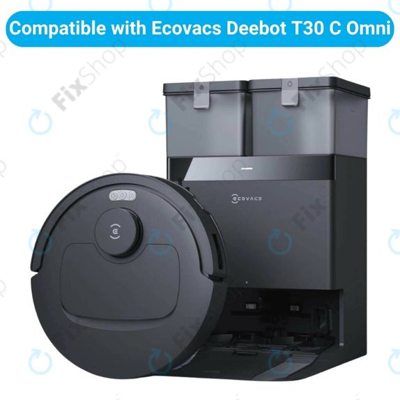 Ersatzteilset für Ecovacs Deebot T30C Omni (1x Hauptbürste, 2x Filter, 2x Seitenbürste, 4x Wischtuch, 2x Staubbeutel)