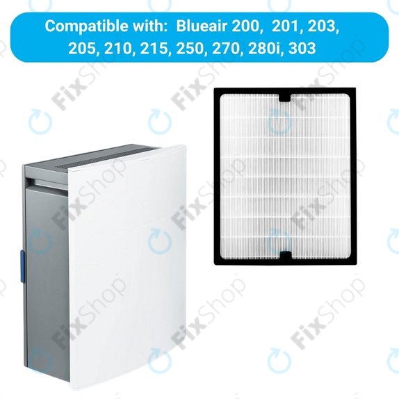 Blueair 200-series, 300-series - HEPA-Filter (Aktivkohle)
