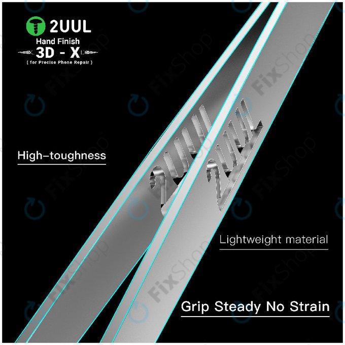 Präzisionspinzette, 3D-X handgefertigt, 2UUL TW02