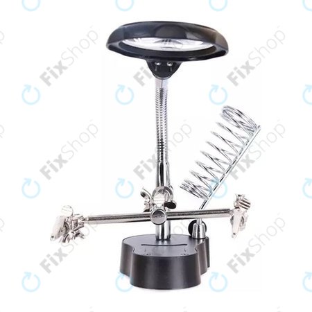 Zeno Desk D3 - Dritte Hand mit Lupe